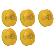 Set of 5 2 Inch Sealed Light Amber