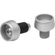 Kuryakyn Lodestar Front Axle Sliders Silver
