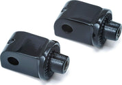 Kuryakyn Splined Adaptor Mounts for Cruisers Gloss Black