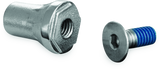 Kuryakyn Chrome Replacement Tapered Peg Mount With Screw 4376