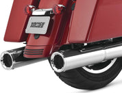 Vance And Hines Hi-Output Slip On Exhaust 4.5in Chrome With Fuelpak FP4