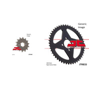 Front and Rear Steel Sprocket Kit for OffRoad YAMAHA TTR125 2000-2001