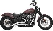 Vance And Hines Big Radius Exhaust System 2-Into-2 Chrome With Fuelpak FP4