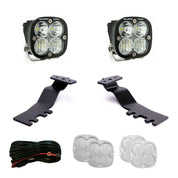 Baja Designs A-Pillar Light Kit Pair Squadron Sport Series Driving/Combo Pattern Clear Lens Toggle Wiring Universal 44-8264