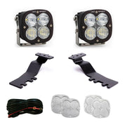 Baja Designs A-Pillar Light Kit Pair XL Sport Series Driving/Combo Pattern Clear Lens Toggle Wiring Universal 44-8266