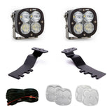 Baja Designs A-Pillar Light Kit Pair XL80 Series Driving/Combo Pattern Clear Lens Toggle Wiring Universal 44-8268