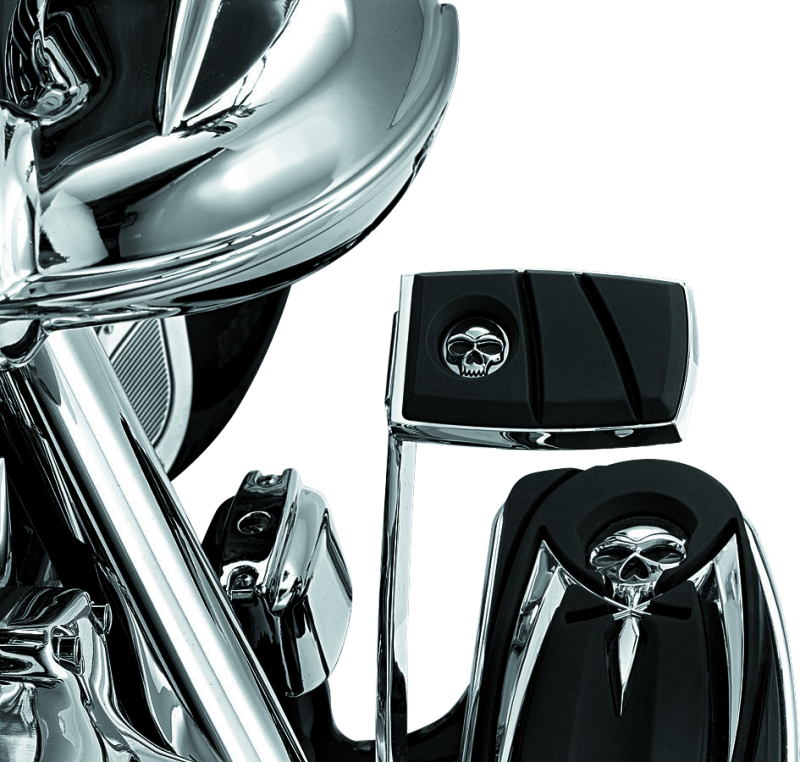 Kuryakyn Chrome Zombie Brake Pedal Pad 4406