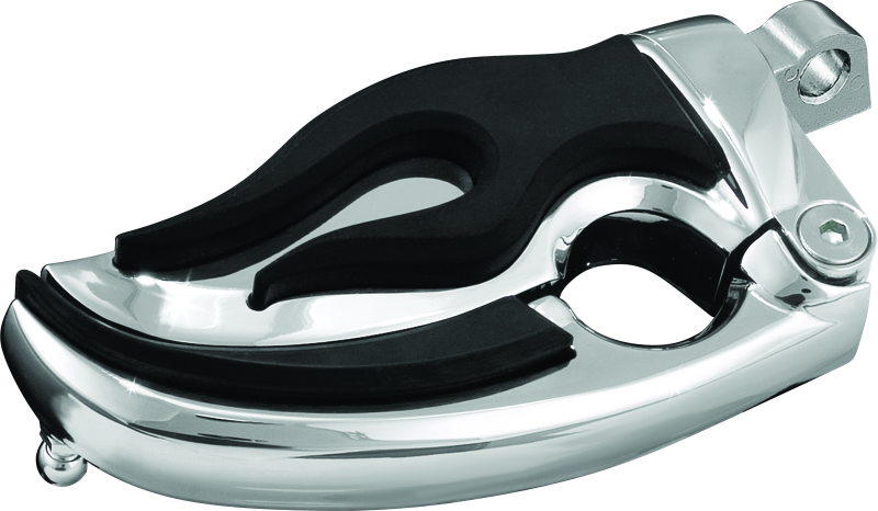 Kuryakyn Chrome Flamin Switchblade With Male-Mount Adapter 4411