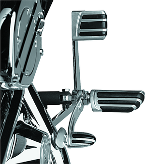 Kuryakyn Chrome Pilot Pegs With Stirrup Male-Mount Adapter 4428