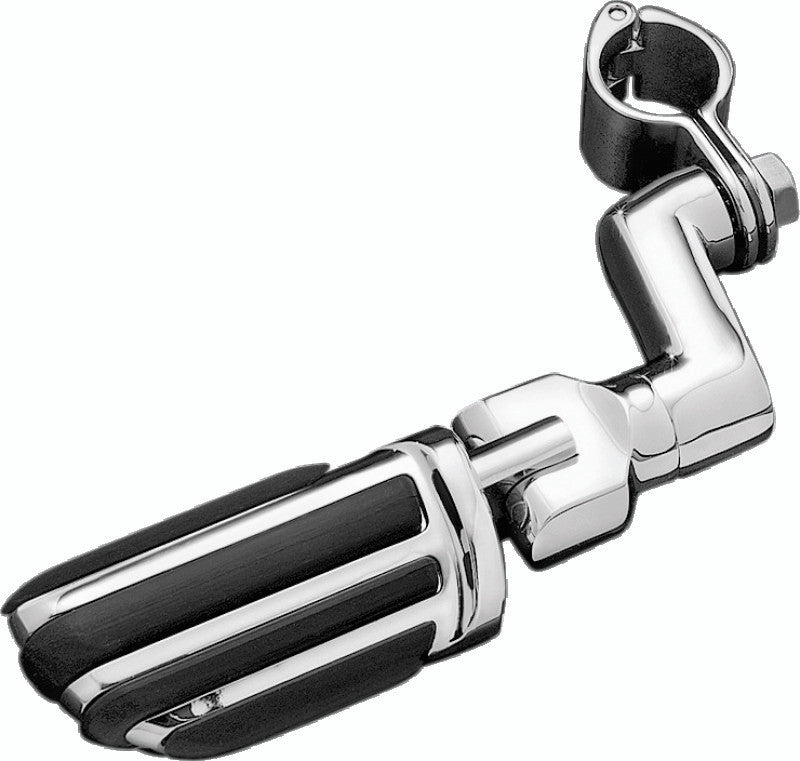 Kuryakyn Chrome Pilot Pegs With Offset Mounts 1-1/4in Clamps 4436