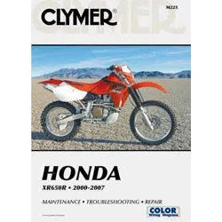 Honda XR650R 2000-2007 Manual Xr650r 2000-2007 By Clymer