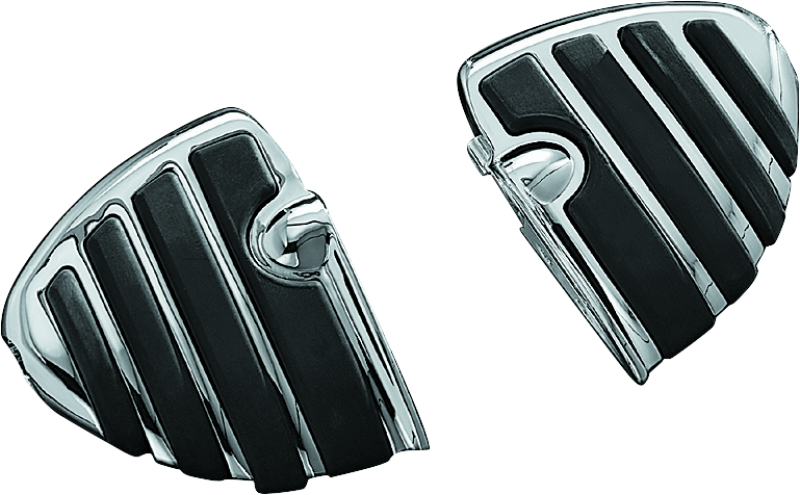 Kuryakyn Chrome ISO Wing Mini Boards Without Male-Mount Adapter 4452