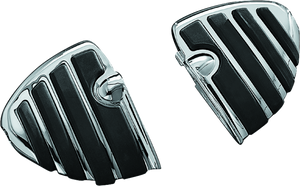 Kuryakyn Chrome ISO Wing Mini Boards Without Male-Mount Adapter 4452