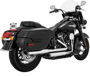 Vance And Hines Twin Slash Muffler 3in Slip On Exhaust Chrome With Fuelpak FP4