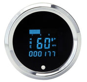 Dakota Digital Universal Round Speedometer Tachometer Combo Gauge SLX-01-6 Blue