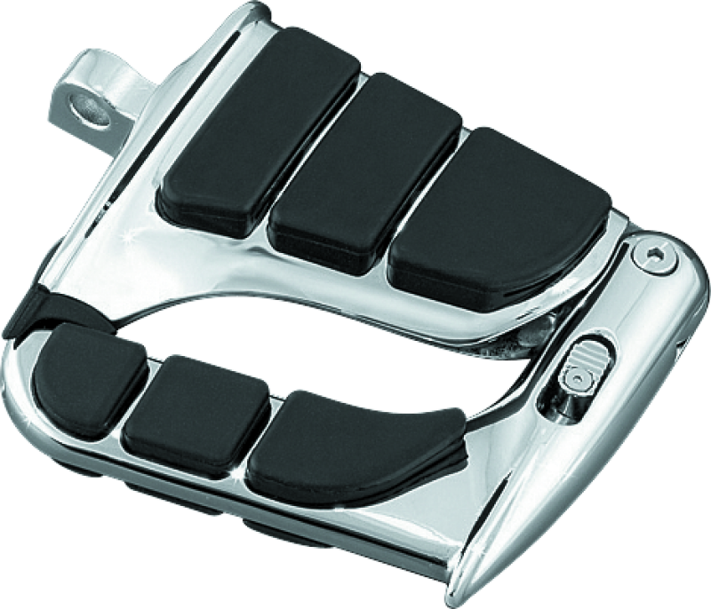 Kuryakyn Chrome Swingwing Peg With Male-Mount Adapter 4466