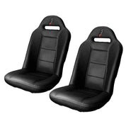 DragonFire Racing HighBack XL Seats for RZR XP 900, 800, 570 & ACE Models - Black - Pair - 15-1053