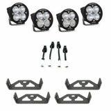 Kit de faros delanteros Baja Designs Squadron-R Sport Series con lente transparente multipatrón 447009