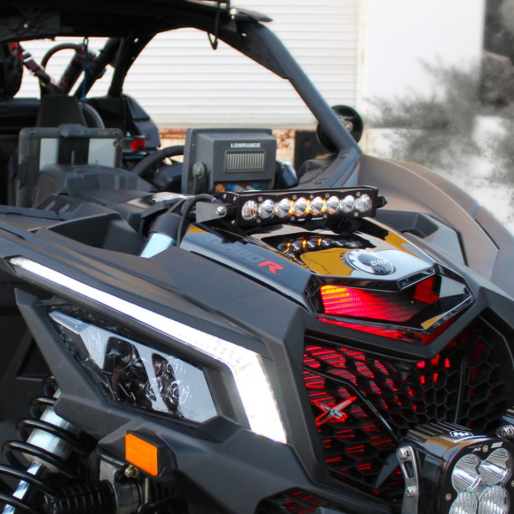 Baja Designs Shock Mount LED Light Bar S8 Series Driving/Combo Pattern Clear Lens 447037