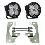 Baja Designs Fog Pocket Light Kit Squadron-R Sport Series Wide Cornering Pattern Clear Lens 447068