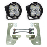 Baja Designs Fog Pocket Light Kit Squadron-R Sport Series Wide Cornering Pattern Clear Lens 447068