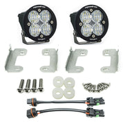 Baja Designs Fog Pocket Light Kit Squadron-R Sport Series Wide Cornering Pattern Clear Lens 447070