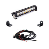Baja Designs Hood Mount Light Bar Kit 10 inch S8 Series Driving/Combo Pattern Clear Lens 447072