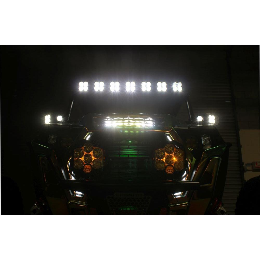 Baja Designs Hood Mount Light Bar Kit 10 inch S8 Series Driving/Combo Pattern Clear Lens 447072