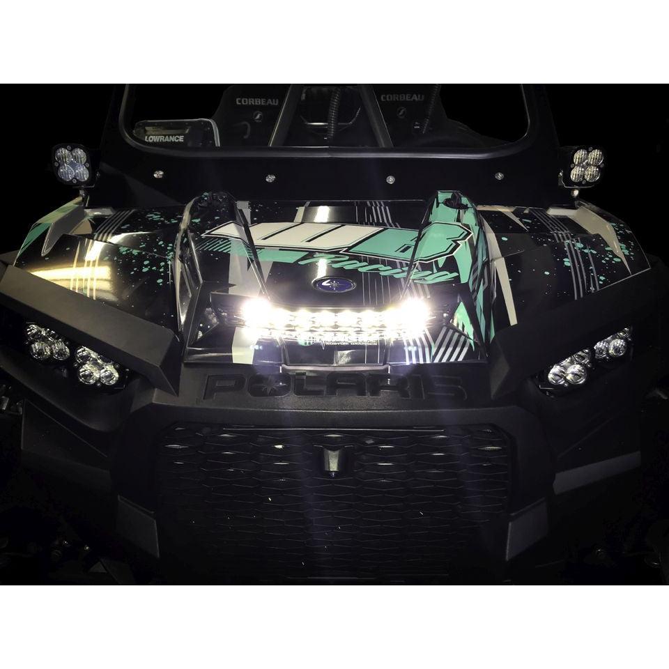 Baja Designs Hood Mount Light Bar Kit 10 inch S8 Series Driving/Combo Pattern Clear Lens 447073