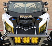 Baja Designs Shock Mount LED Light Bar LED/Laser Hybrid OnX6+ Series Driving/Combo Pattern Clear Lens 447097