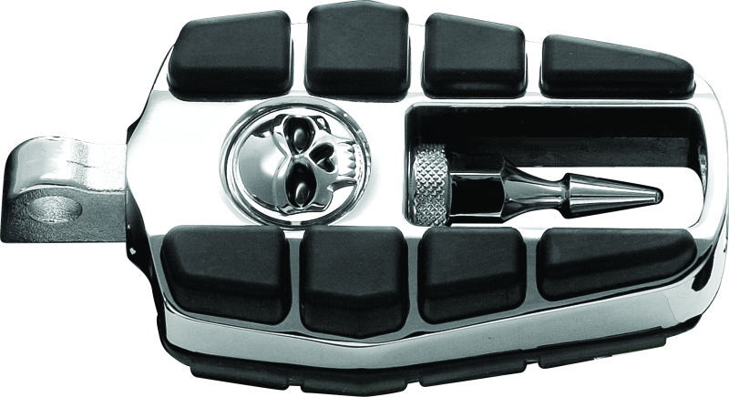 Kuryakyn Chrome Zombie Pegs With Male-Mount 4470