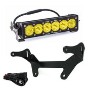 Baja Designs Shock Mount LED Light Bar OnX6+ Series Driving/Combo Pattern Baja Amber Lens 447120