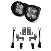 Baja Designs Fog Pocket Light Kit Squadron-R Sport Series Wide Cornering Pattern Baja Amber Lens 447125