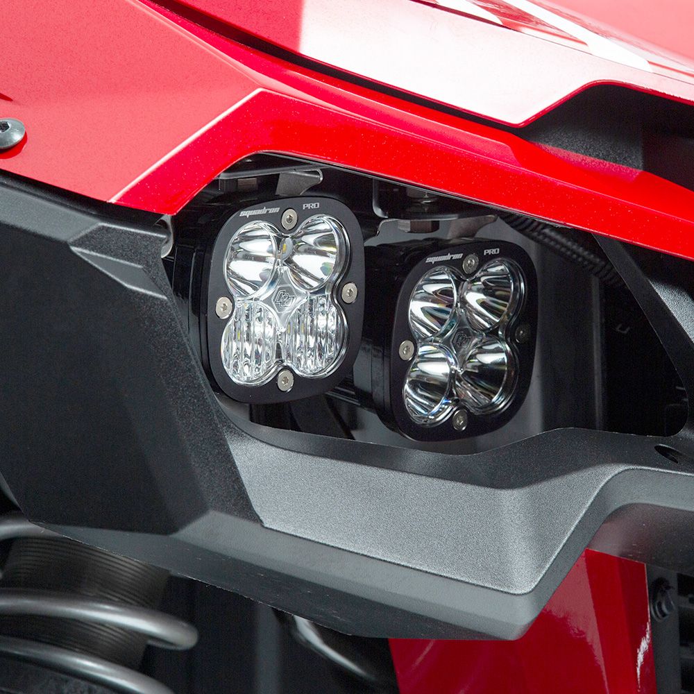 Baja Designs Headlight Kit Squadron Pro Series Multi Pattern Clear Lens 447146