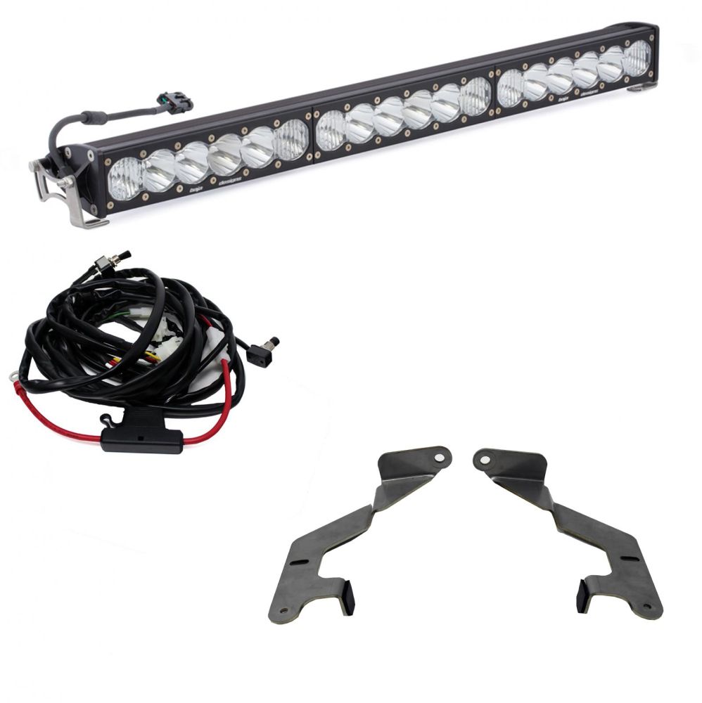 Baja Designs Lower Grille Light Bar Kit 30 inch OnX6+ Series Driving/Combo Pattern Clear Lens 447161