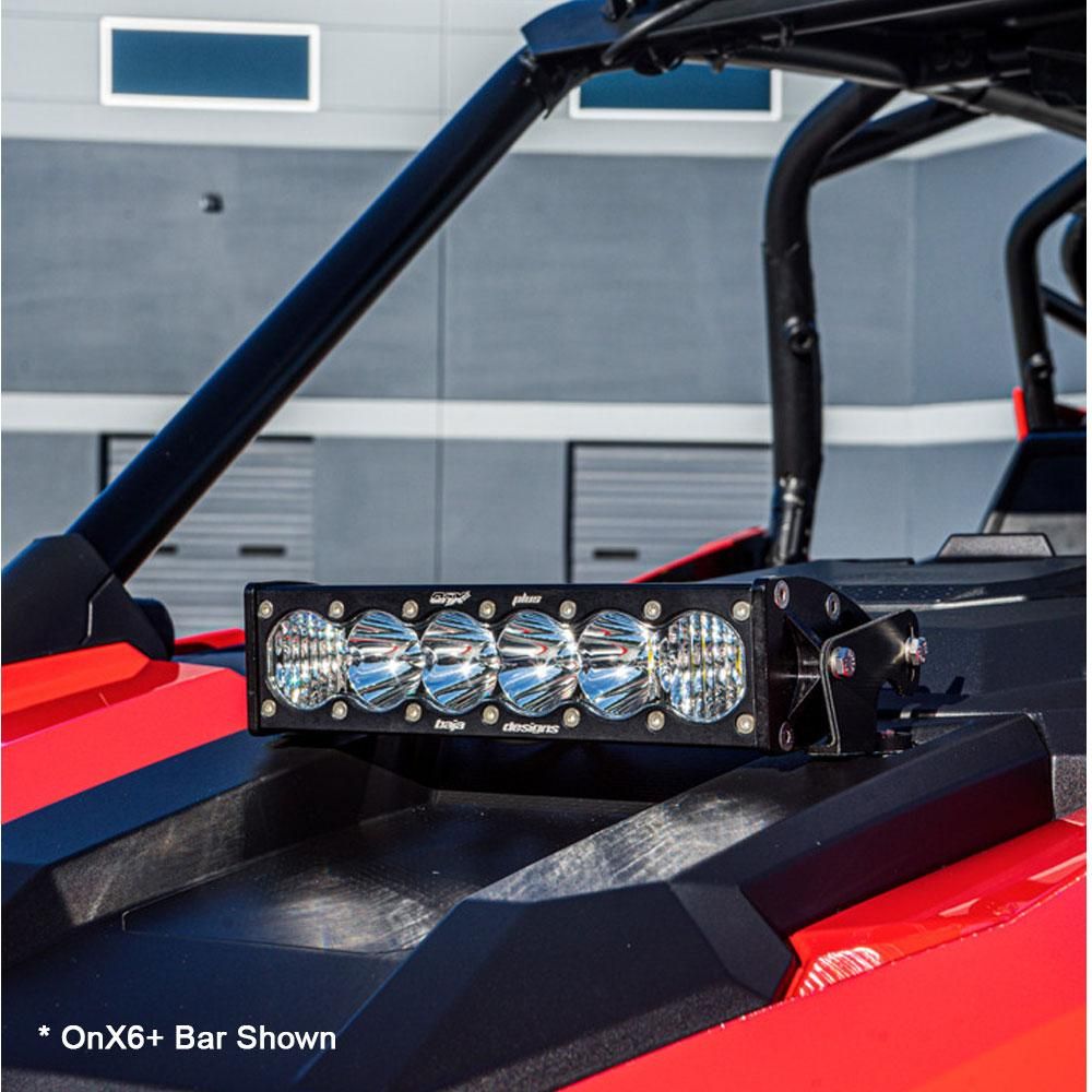 Baja Designs Hood Mount Light Bar Kit 10 inch S8 Series Driving/Combo Pattern Clear Lens 447166