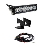 Baja Designs Hood Mount Light Bar Kit 10 inch OnX6+ Series Driving/Combo Pattern Clear Lens 447167