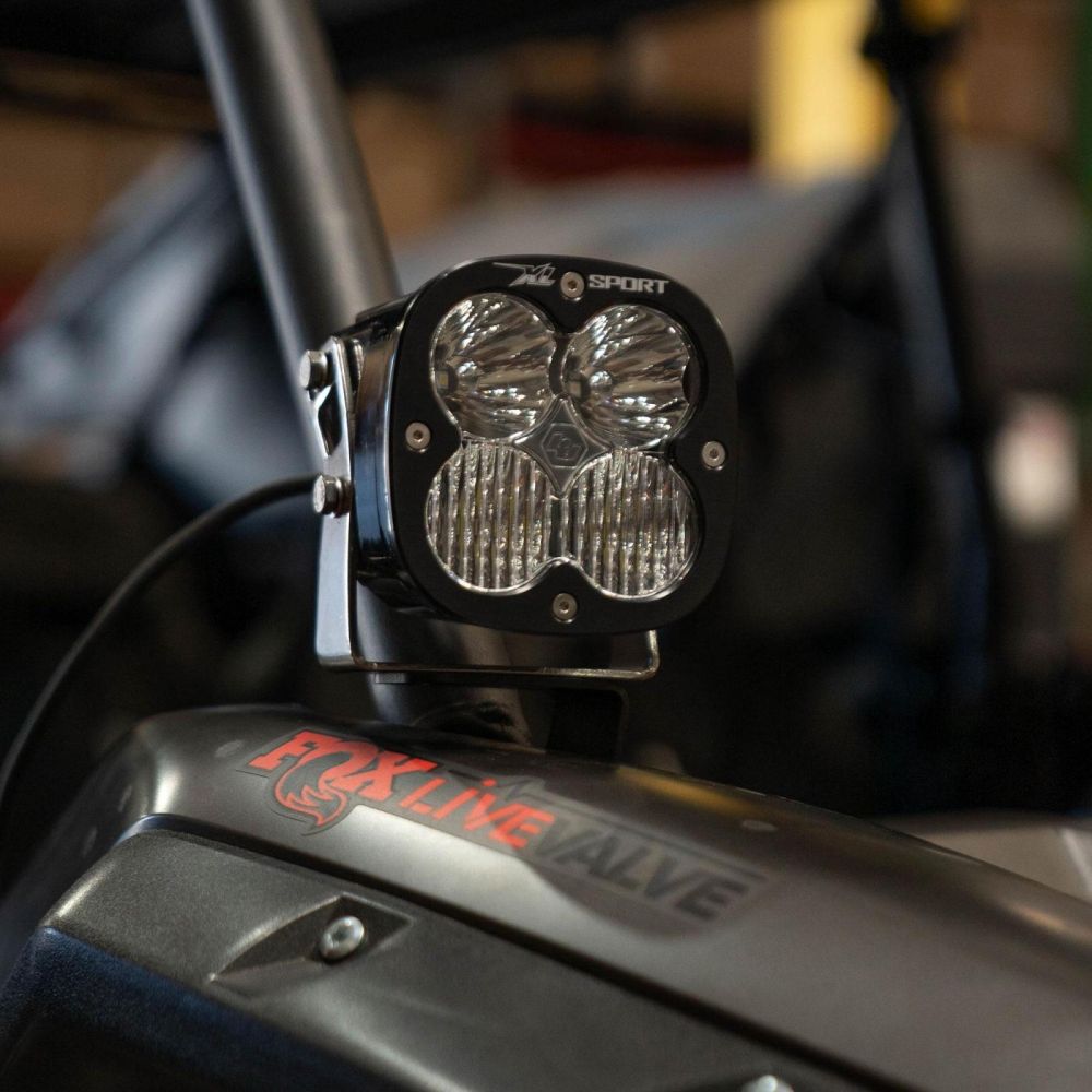 Baja Designs A-Pillar Light Kit Pair Squadron Sport Series Driving/Combo Pattern Clear Lens For Kawasaki Teryx KRX 1000 KRF1000 2020-2024 447190