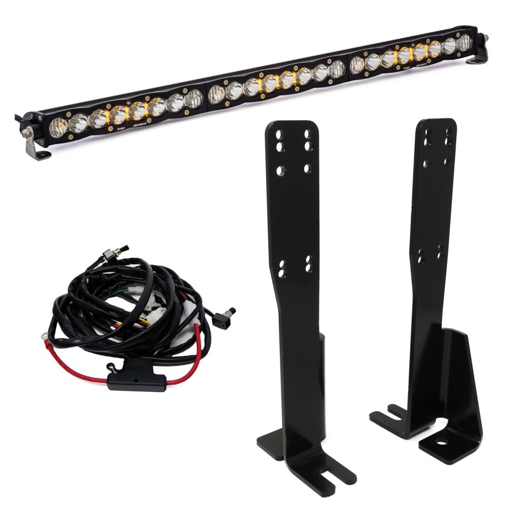 Baja Designs Lower Grille Light Bar Kit 30 inch S8 Series Driving/Combo Pattern Clear Lens 447512