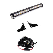 Baja Designs Lower Grille Light Bar Kit 20 inch S8 Series Driving/Combo Pattern Clear Lens 447519