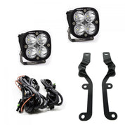 Baja Designs A-Pillar Light Kit Pair Squadron Sport Series Driving/Combo Pattern Clear Lens 447524