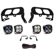 Baja Designs Fog Pocket Light Kit Dual Squadron SAE / Sport Series Driving/Combo Pattern Clear Lens 447530