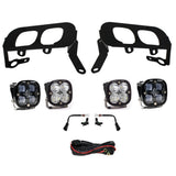Baja Designs Fog Pocket Light Kit Dual Squadron SAE / Sport Series Driving/Combo Pattern Clear Lens 447530