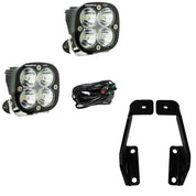 Baja Designs A-Pillar Light Kit Pair Squadron Pro Series Spot Pattern Clear Lens 447574