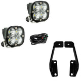 Baja Designs A-Pillar Light Kit Pair Squadron Pro Series Spot Pattern Clear Lens 447574