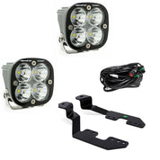 Baja Designs A-Pillar Light Kit Pair Squadron Sport Series Spot Pattern Clear Lens 447603