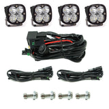 Baja Designs Grille Light Kit Squadron Sport Series Driving/Combo Pattern Clear Lens 447609