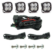 Baja Designs Grille Light Kit Squadron Pro Series Driving/Combo Pattern Clear Lens 447610