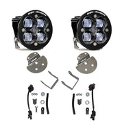 Baja Designs Fog Pocket Light Kit Squadron Series SAE Pattern Clear Lens 447615