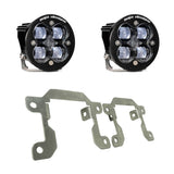 Baja Designs Fog Pocket Light Kit Squadron Series SAE Pattern Clear Lens 447616